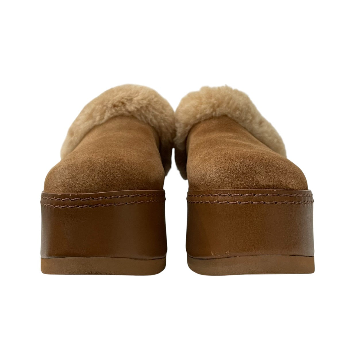 DANA - WEDGE MULE IN Suede Calfskinミュール360083003C