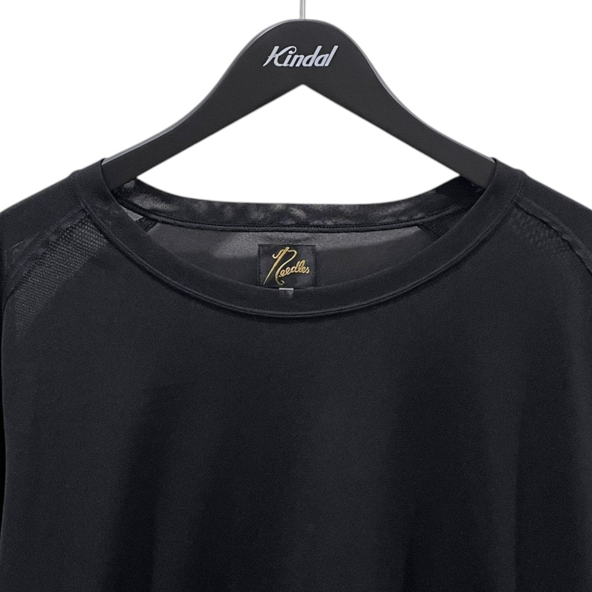 Needles 24SS メッシュカットソー L／S U Neck Tee -Poly Mesh ロングスリーブUネックティー - ポリメッシュ OT254 古着・中古-3枚目のアイテム画像