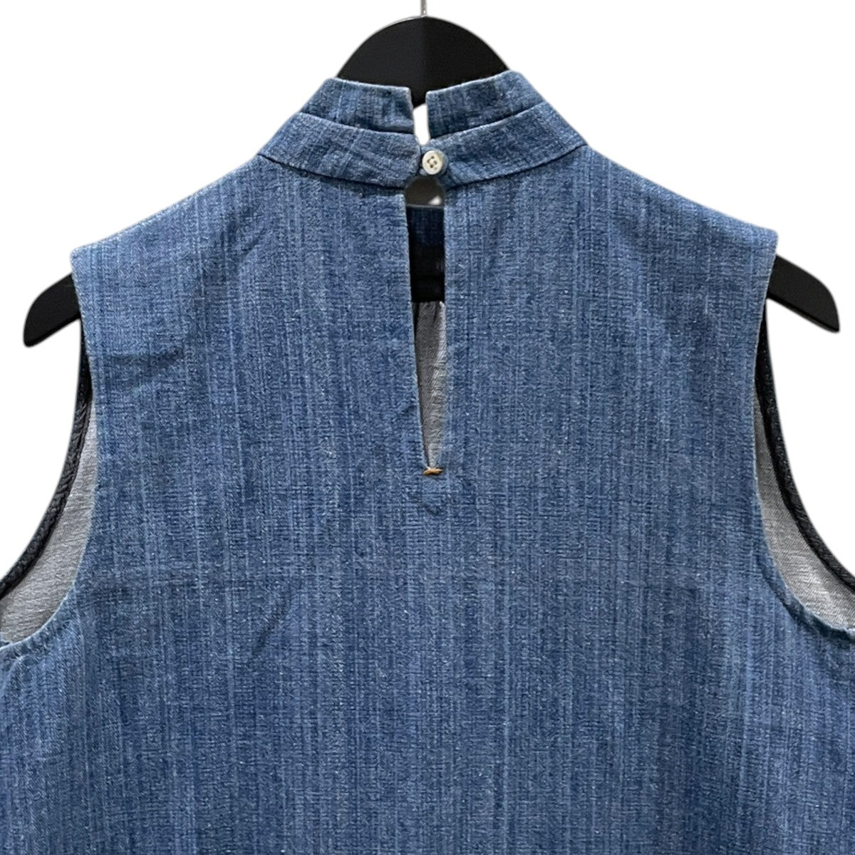 18SS ノースリーブワンピース カディデニムのノースリーブワンピース 8085033