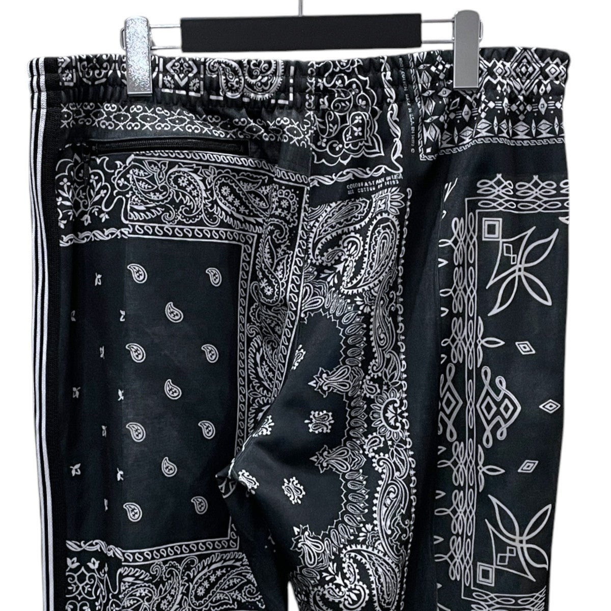 25SS イージーパンツ Boot-Cut Track Pant - Poly Smooth Paisley ブーツカット トラックパンツ - ポリスムース バンダナ ペイズリー PU1721