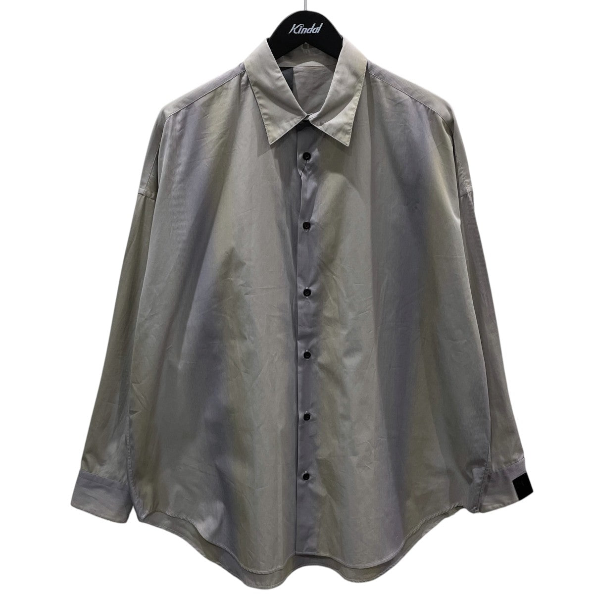 25SS ストライプ柄シャツ BIG COLLAR SHIRT ビッグカラーシャツ 2251-SH07-011