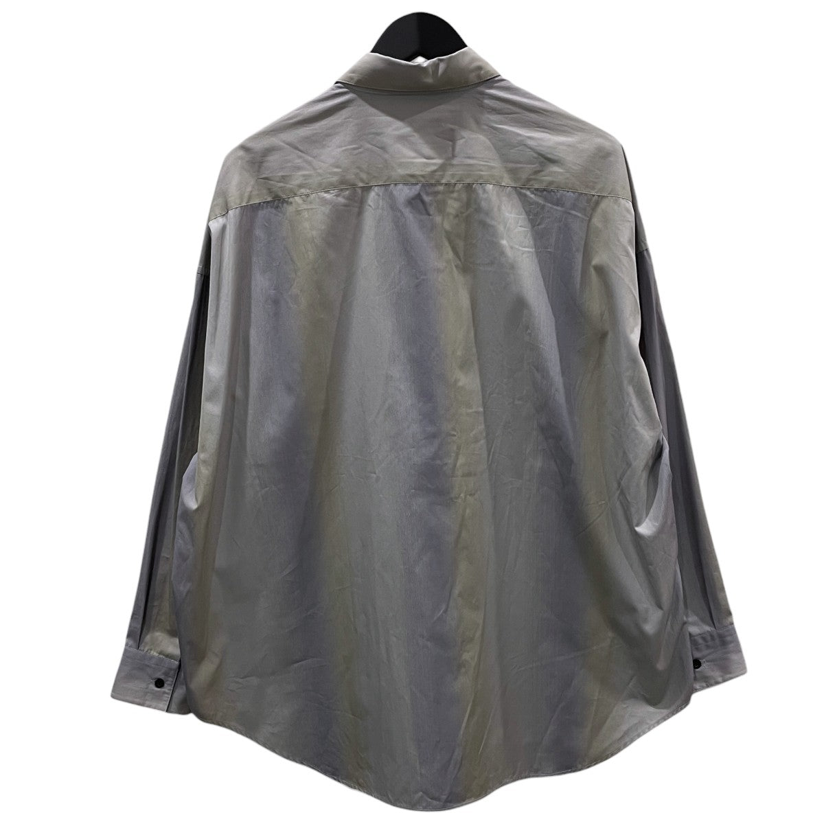 25SS ストライプ柄シャツ BIG COLLAR SHIRT ビッグカラーシャツ 2251-SH07-011
