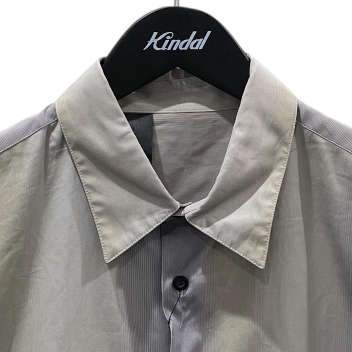 25SS ストライプ柄シャツ BIG COLLAR SHIRT ビッグカラーシャツ 2251-SH07-011