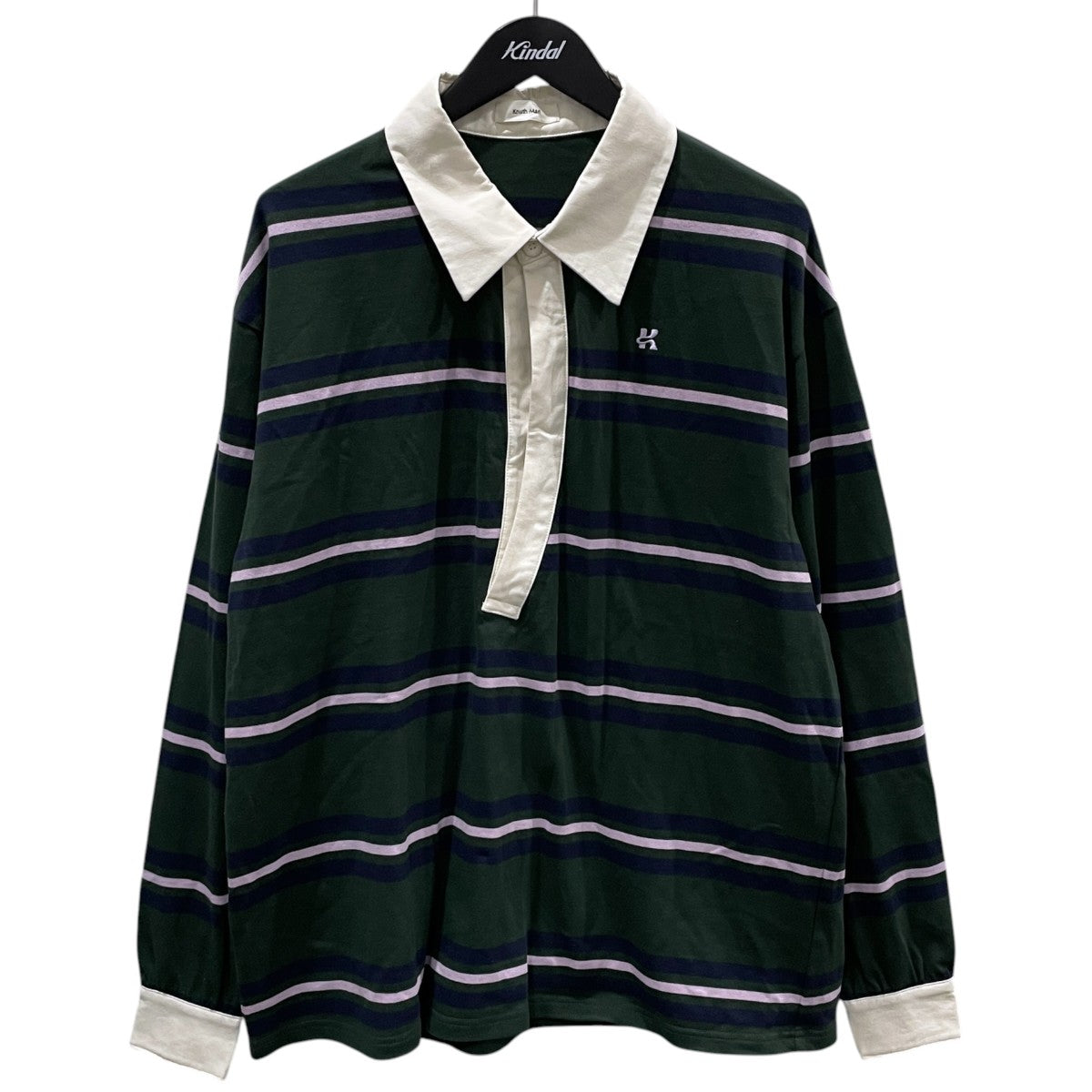 25SS ボーダー柄長袖カットソー spring rugger shirt スプリング ラガーシャツ KM25SPG06