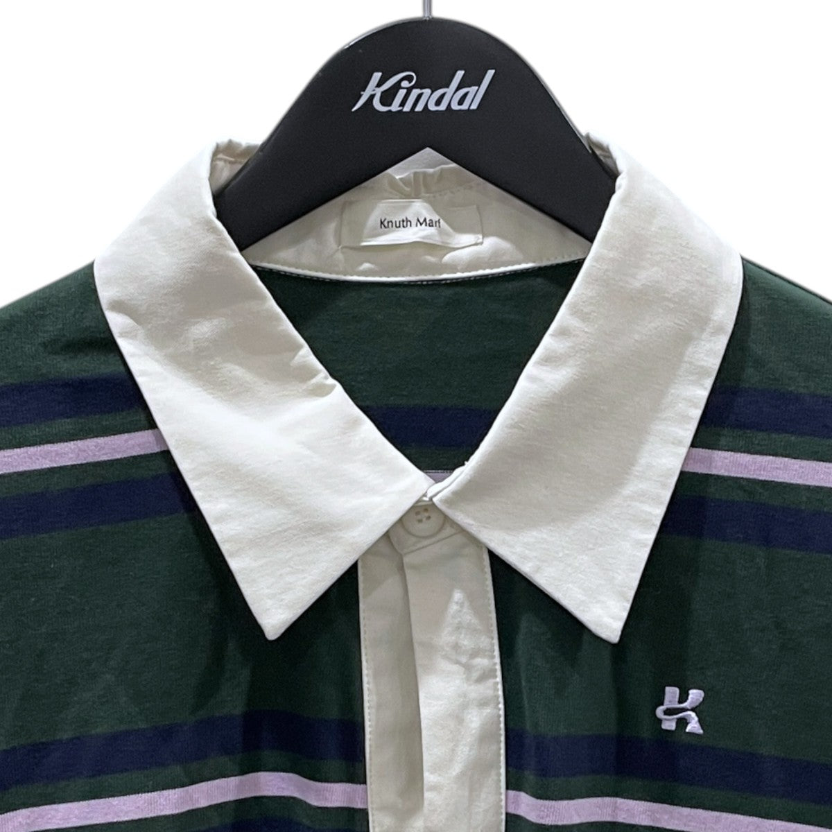 25SS ボーダー柄長袖カットソー spring rugger shirt スプリング ラガーシャツ KM25SPG06