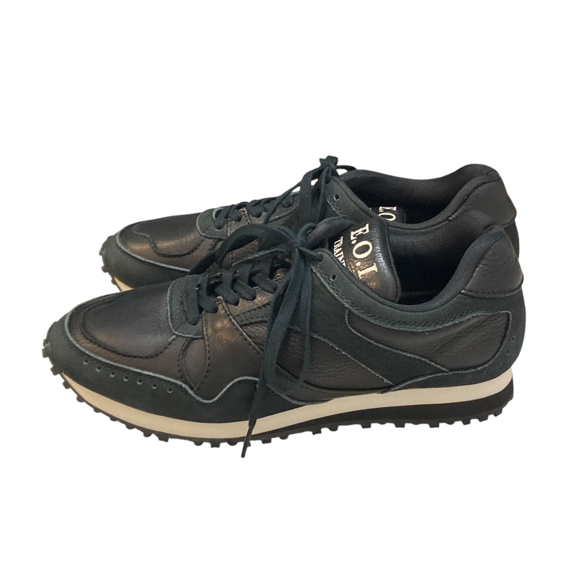 COMBI BRITISH TRAINER SNEAKERS WATER PROOF SHRINK NUBUCKスニーカーME1002
