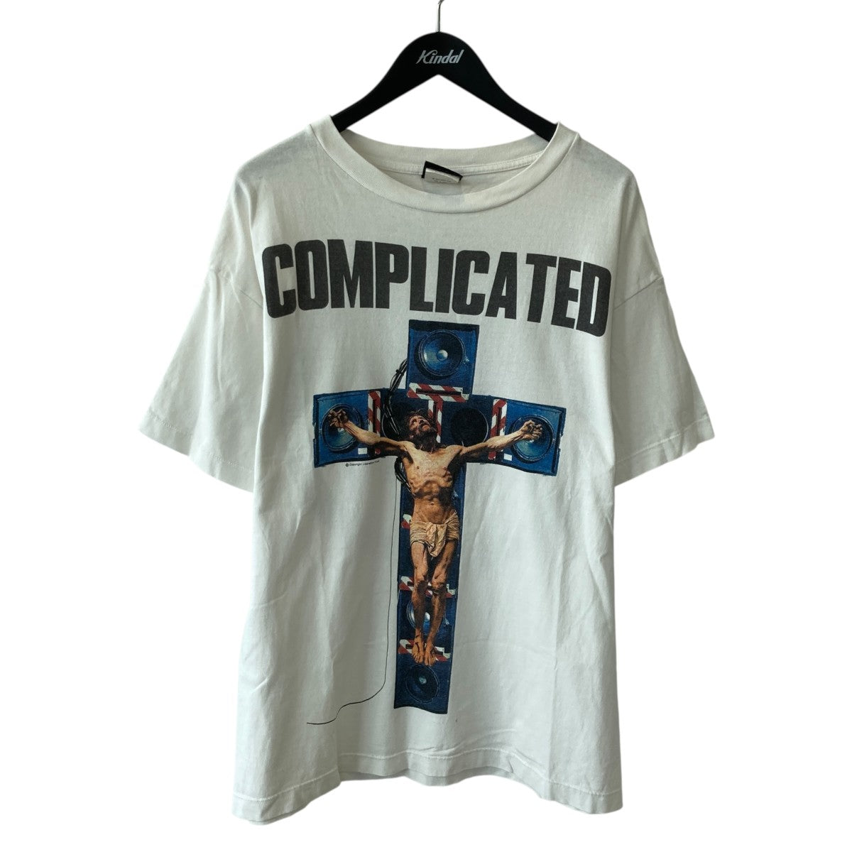 SAINT MICHAEL KK／SS TEE ／ COMPLICATEDTシャツSM-A23-0000-C18 古着・中古-1枚目のアイテム画像