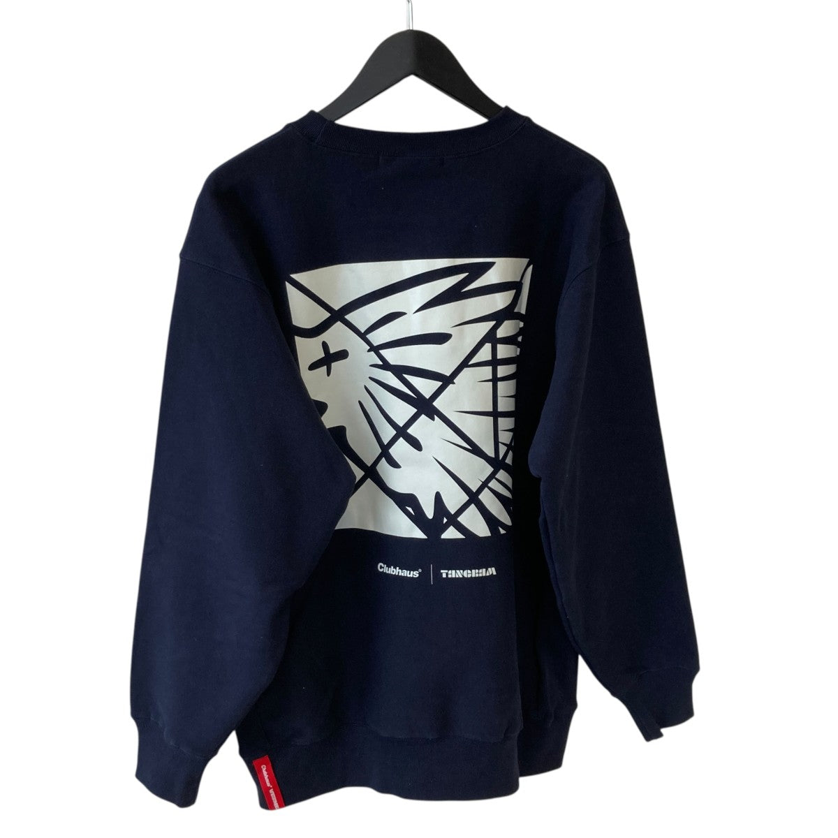 TANGRAM×Clubhaus HEAVY WEIGHT CREWトレーナーTGA-MT53 古着・中古-2枚目のアイテム画像