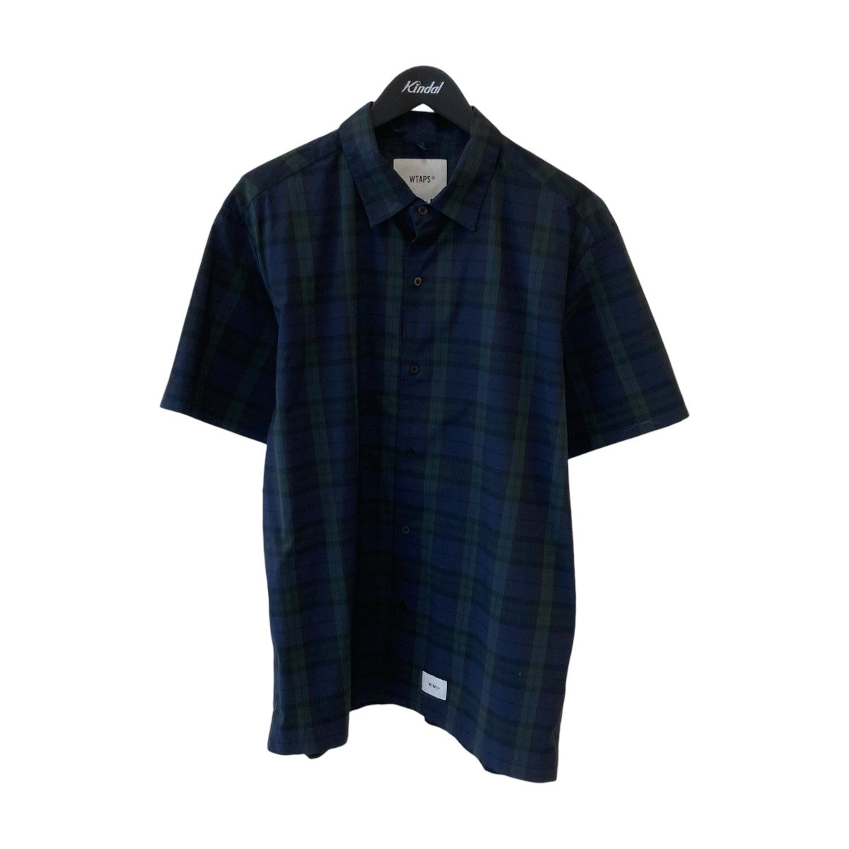 WTAPS 半袖チェックシャツ211TQDT-SHM03 古着・中古-1枚目のアイテム画像