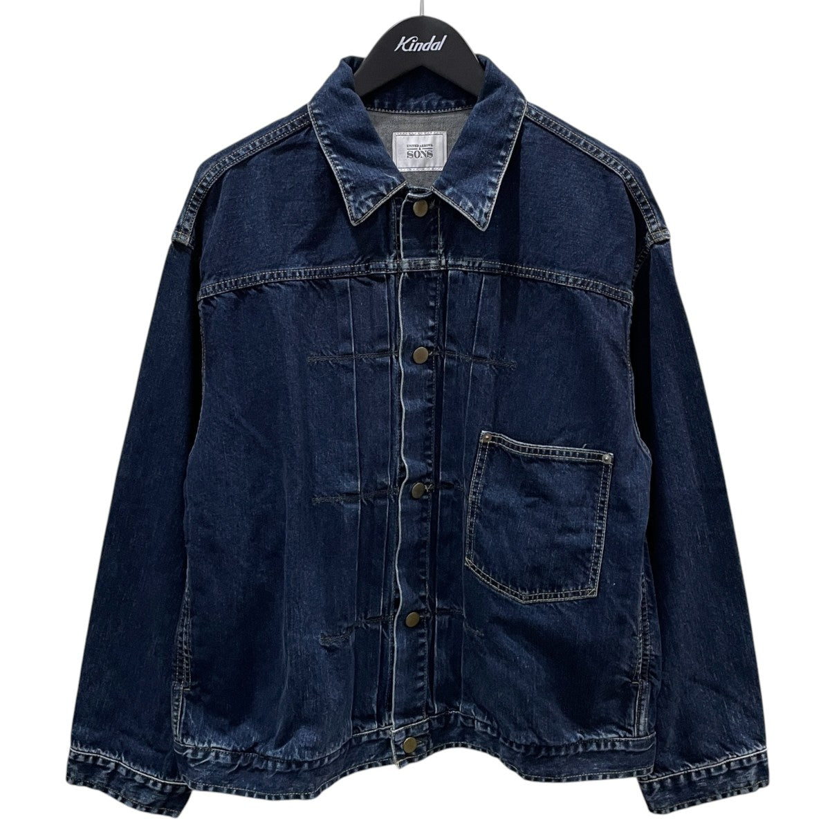 24SS 12oz 加工デニムジャケット DENIM TRUCKER デニムトラッカー 5525-299-0775