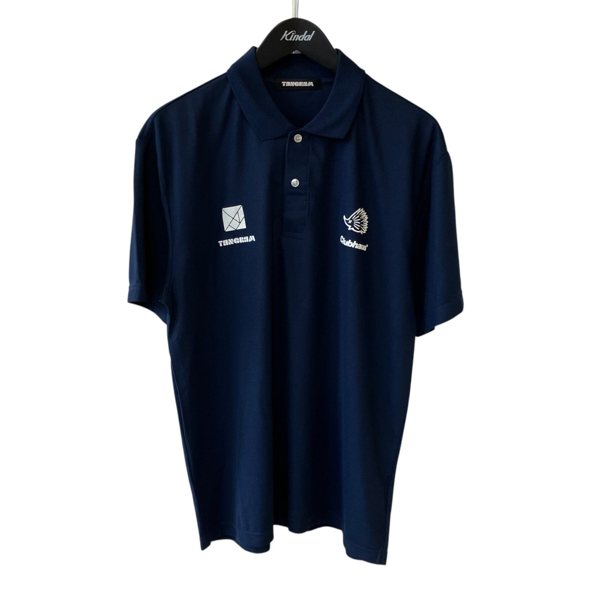 TANGRAM×Clubhaus TURF HEDGEHOG POLO SHIRTSポロシャツTGS-MPL40 古着・中古-1枚目のアイテム画像
