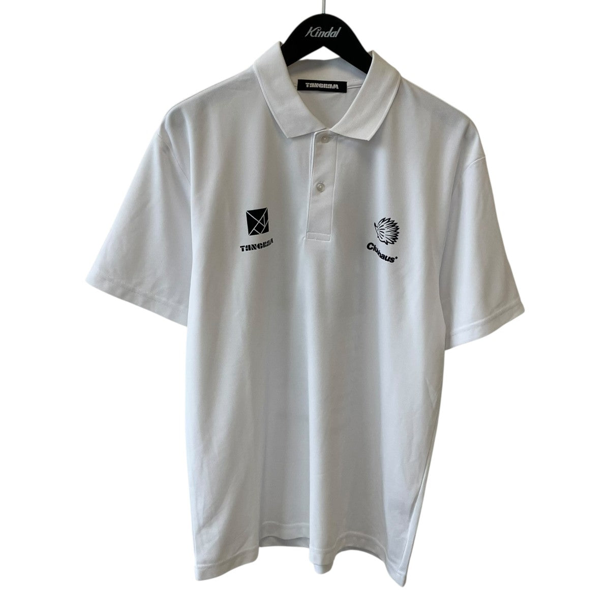 TANGRAM×Clubhouse TURF HEDGEHOG POLO SHIRTSポロシャツTGS-MPL40 古着・中古-1枚目のアイテム画像