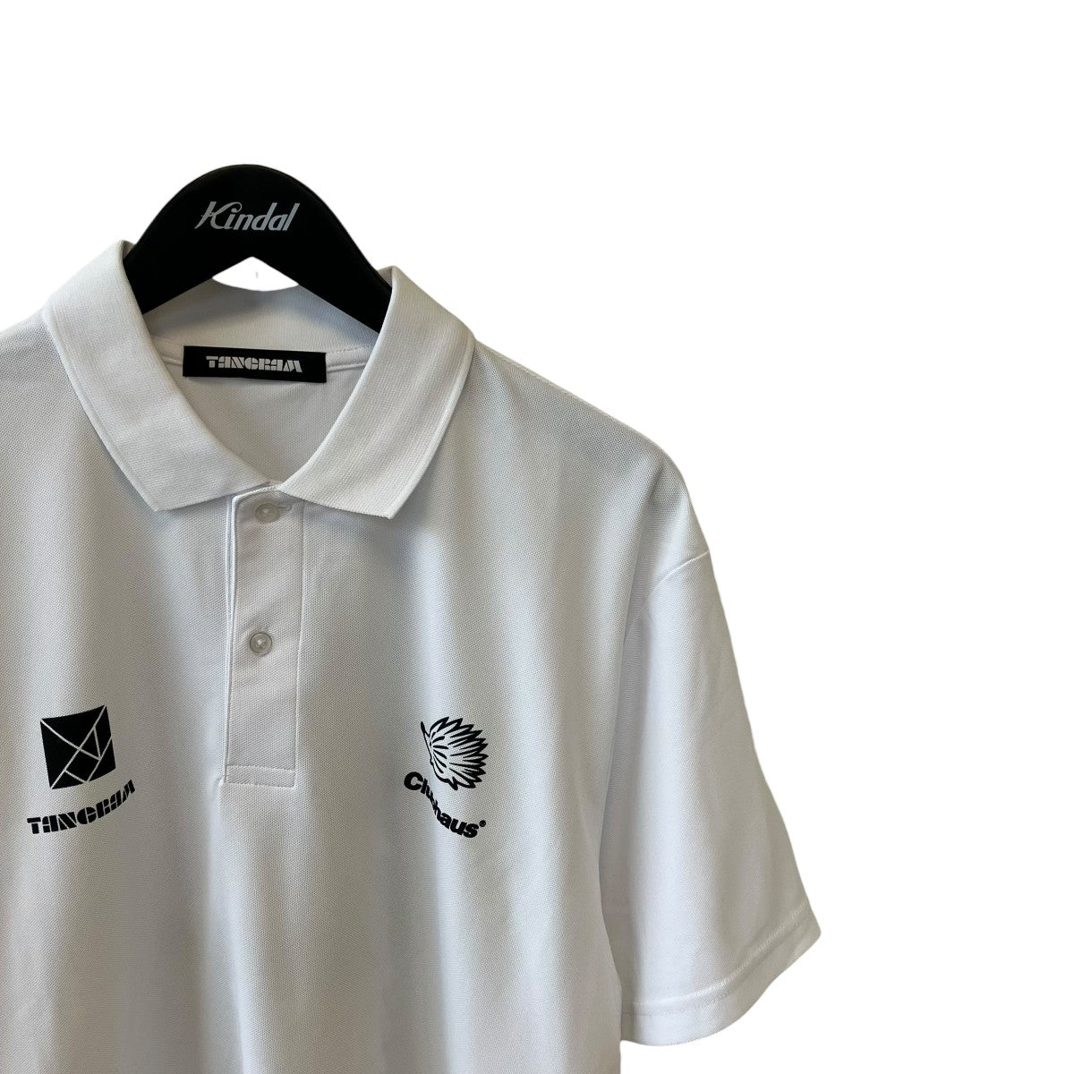 TANGRAM×Clubhouse TURF HEDGEHOG POLO SHIRTSポロシャツTGS-MPL40 古着・中古-3枚目のアイテム画像