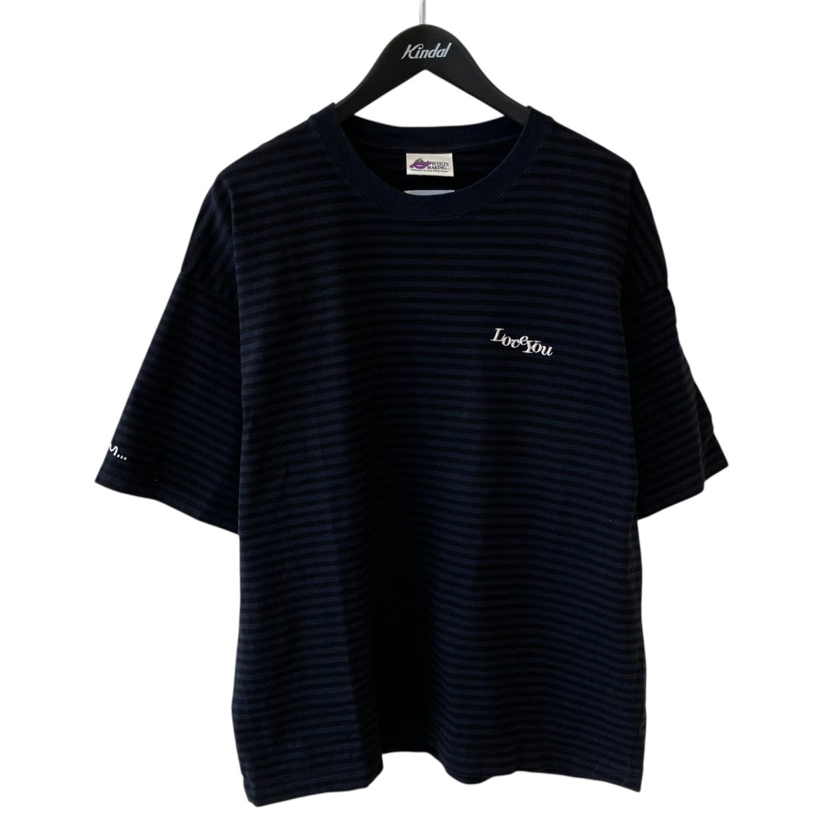19SO Who’s making Short sleeve border TeeボーダーTシャツ 古着・中古-1枚目のアイテム画像