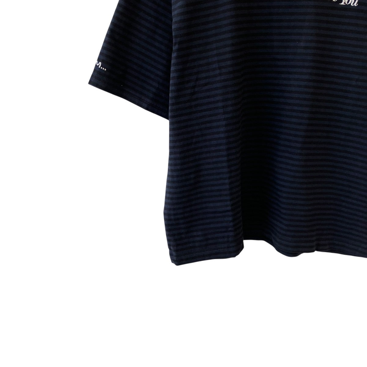 19SO Who’s making Short sleeve border TeeボーダーTシャツ 古着・中古-4枚目のアイテム画像