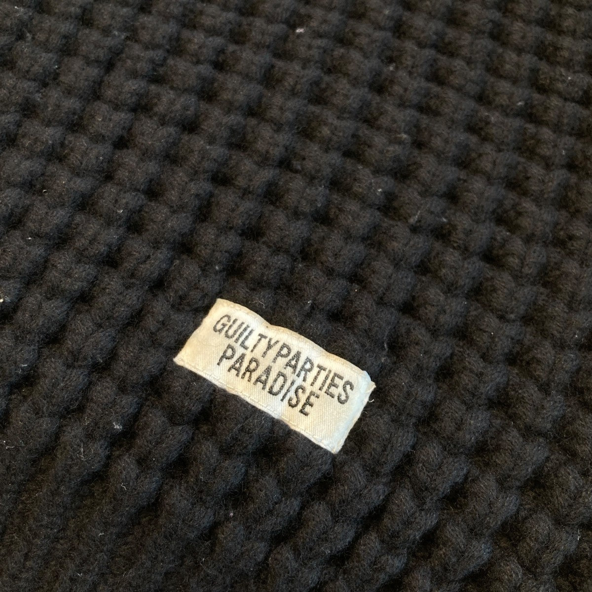 WAFFLE KNIT SWEATERニット