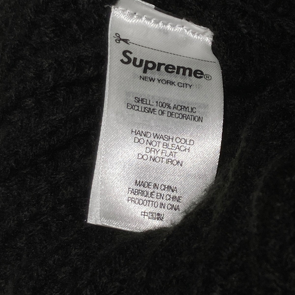 23AWClassic Logo Chunky Ribbed Beanieニット帽