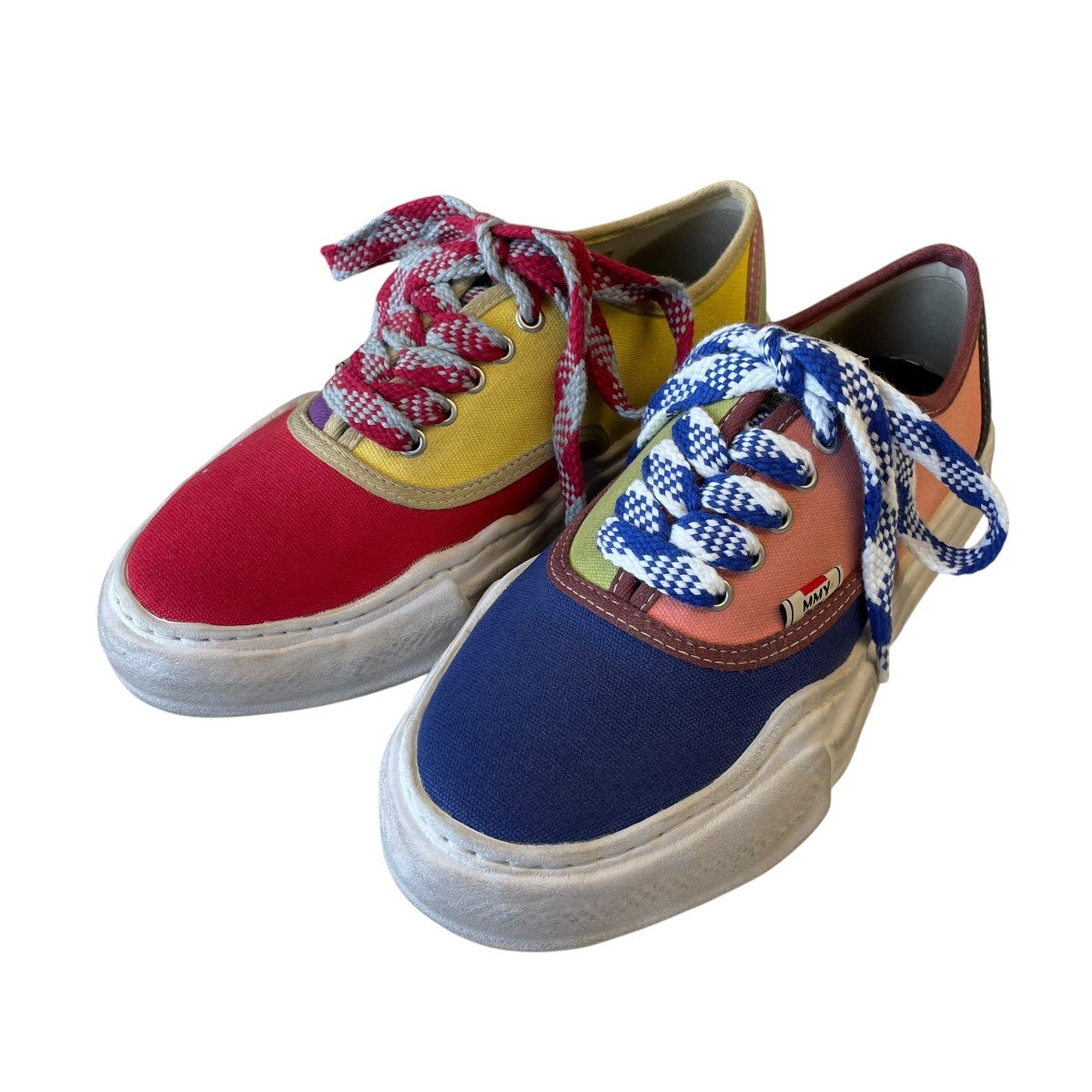 BAKER OG Sole Multi Color Canvas Low-top SneakerスニーカーA16FW737