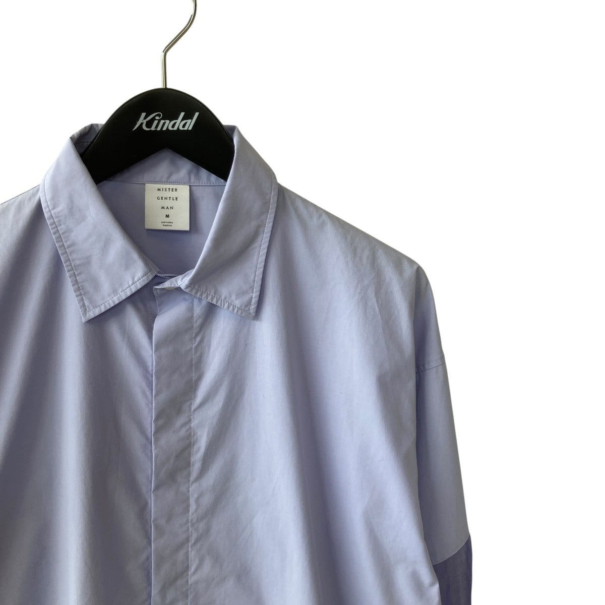 ORGANZA SWITCHED SHIRT長袖シャツMGS-SH05