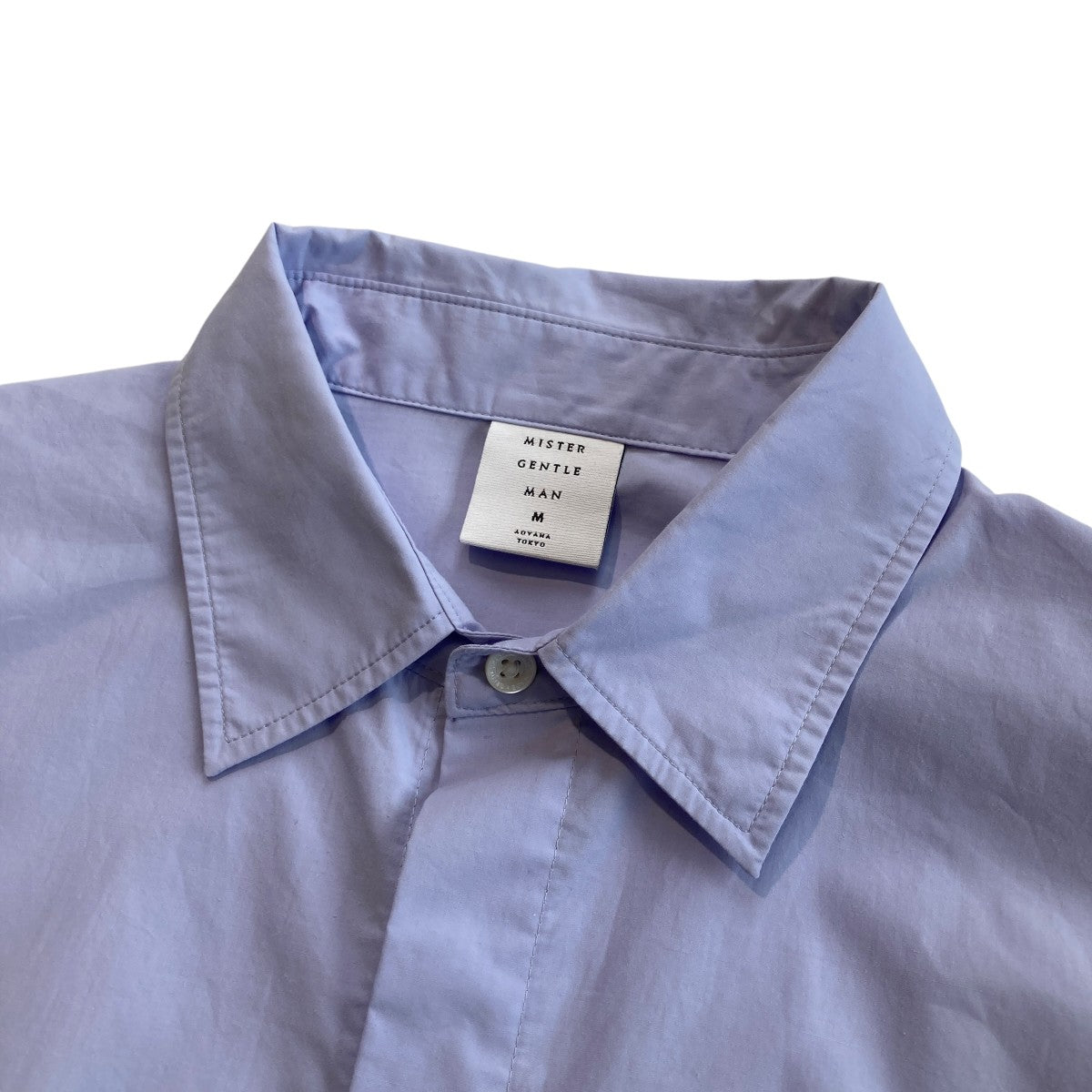ORGANZA SWITCHED SHIRT長袖シャツMGS-SH05