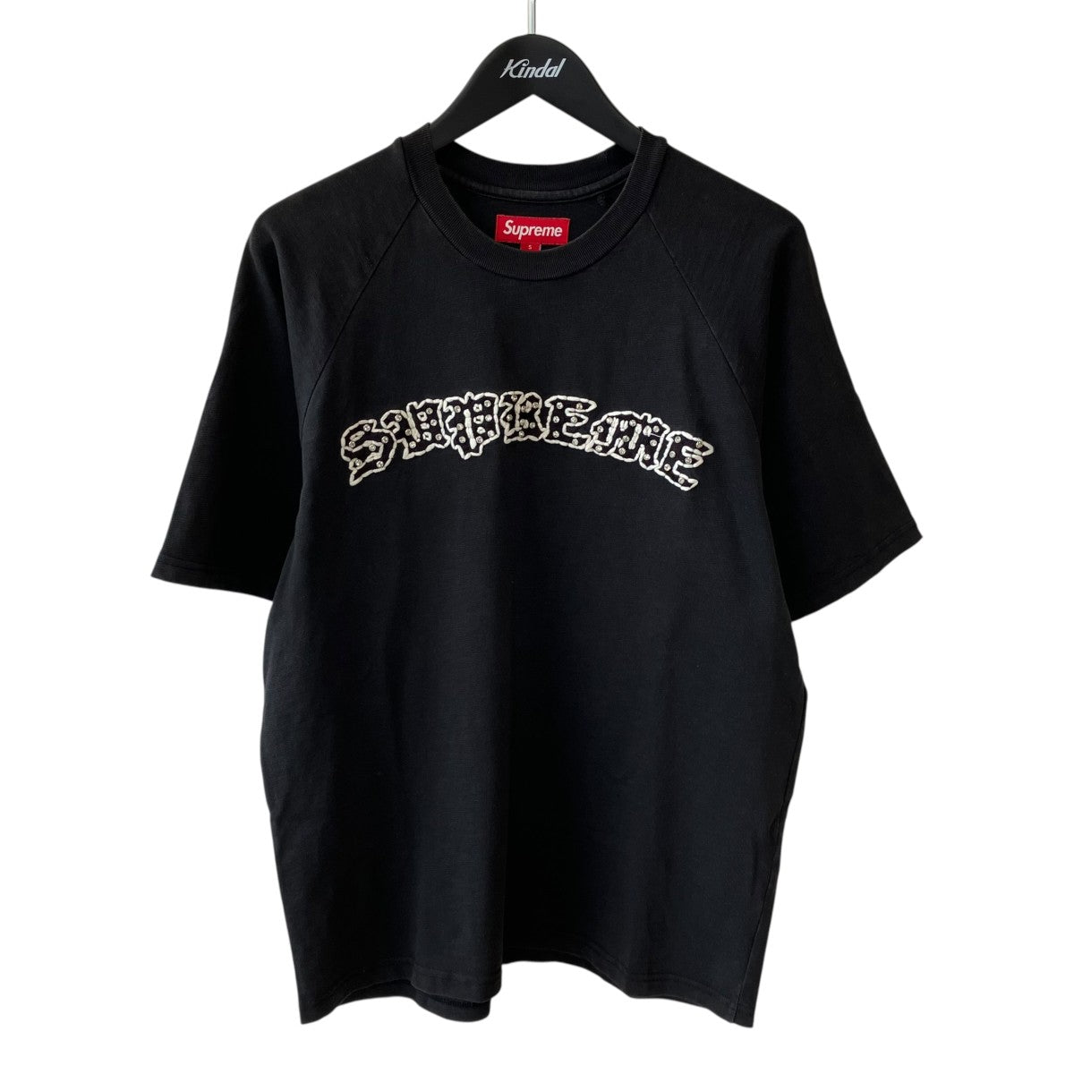 Supreme 26SSRHINE STONE RAGLANTシャツ 古着・中古-1枚目のアイテム画像