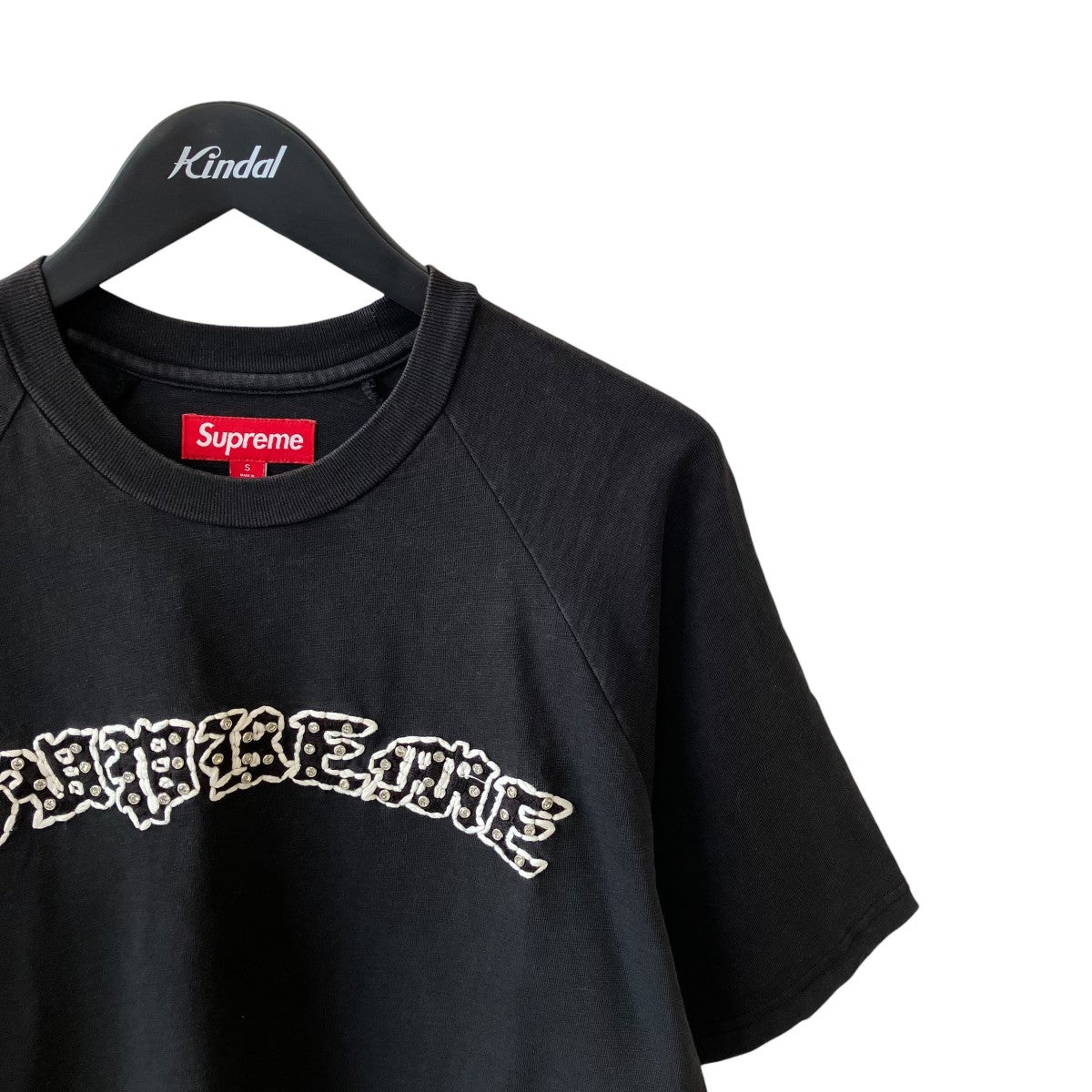 Supreme 26SSRHINE STONE RAGLANTシャツ 古着・中古-3枚目のアイテム画像