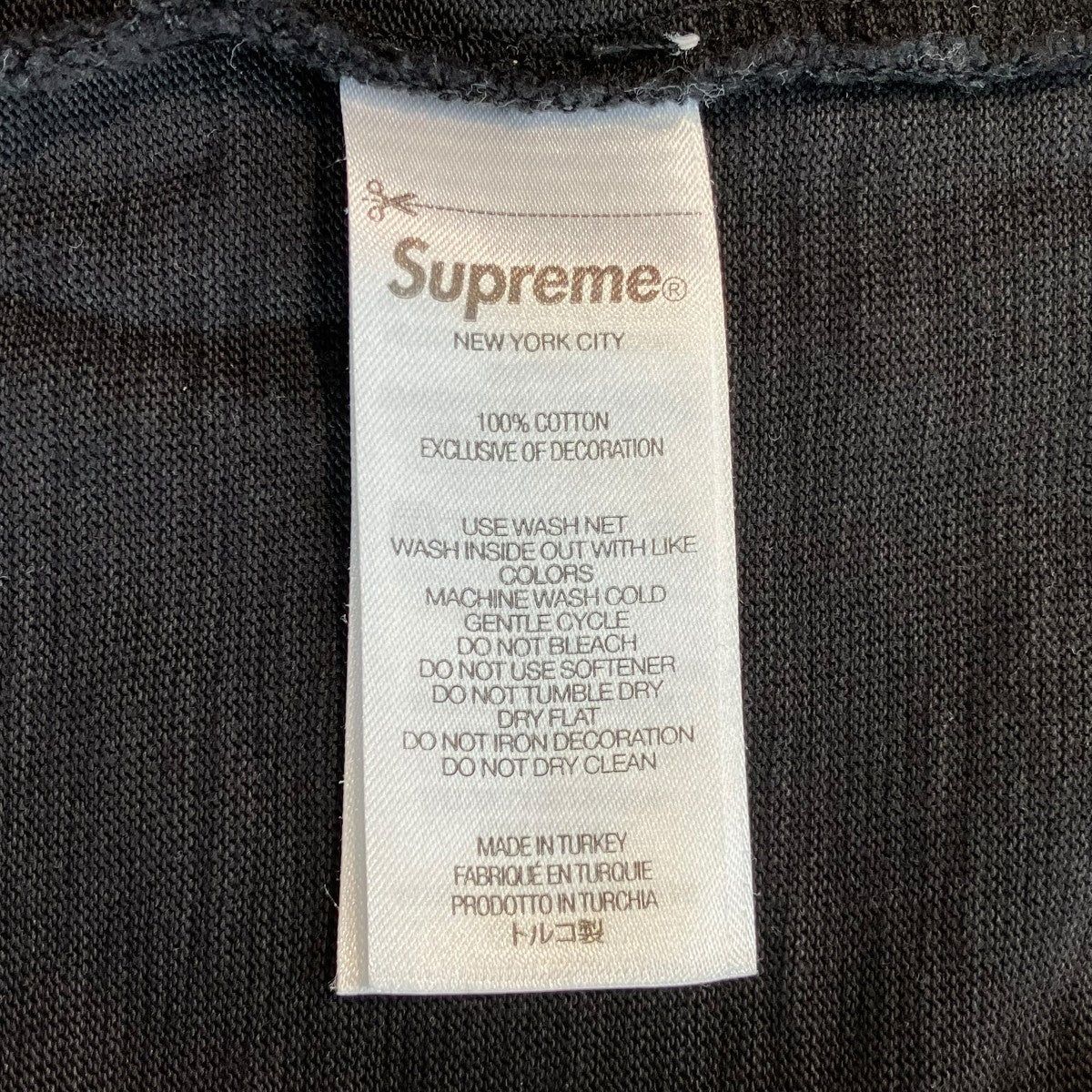 Supreme 26SSRHINE STONE RAGLANTシャツ 古着・中古-6枚目のアイテム画像
