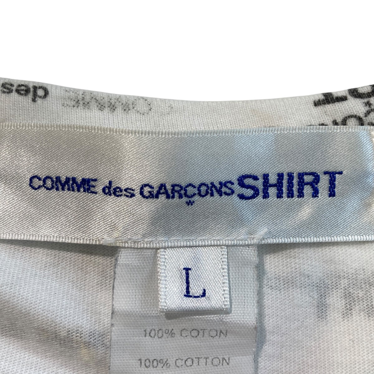 COMME des GARCONS SHIRT 半袖TシャツS16089 古着・中古-5枚目のアイテム画像