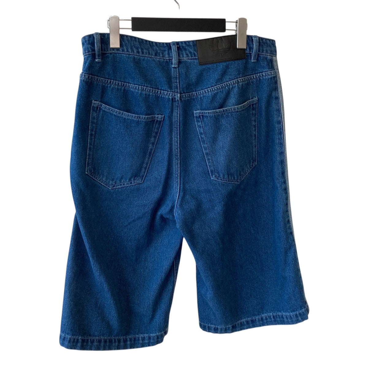 adidas DENIM FIREBIRD SHORTSデニムハーフパンツjc6235 古着・中古-2枚目のアイテム画像
