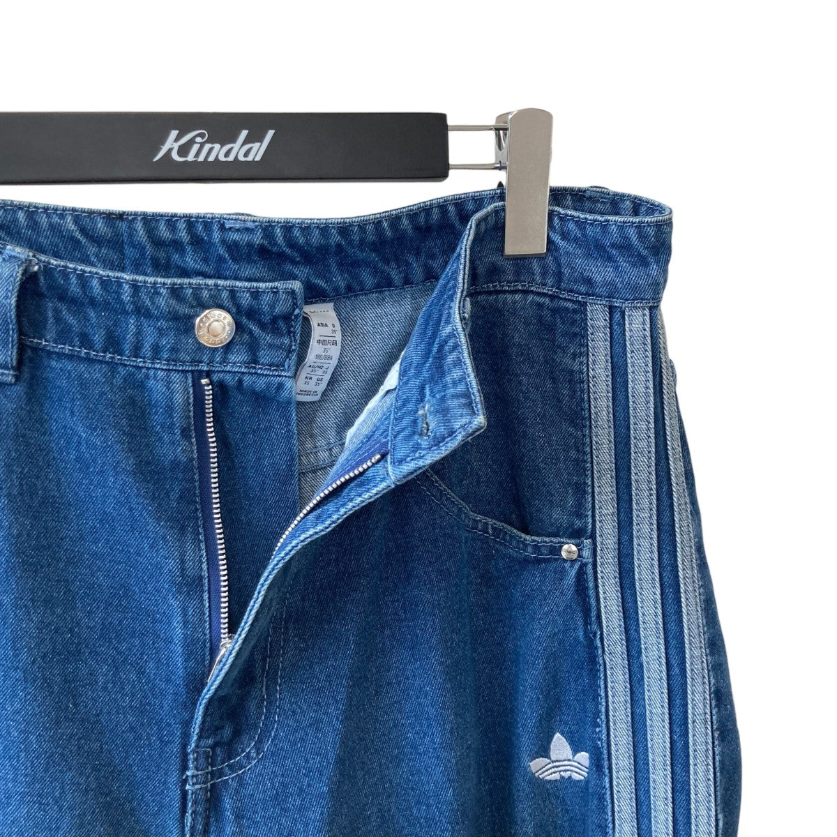 adidas DENIM FIREBIRD SHORTSデニムハーフパンツjc6235 古着・中古-3枚目のアイテム画像