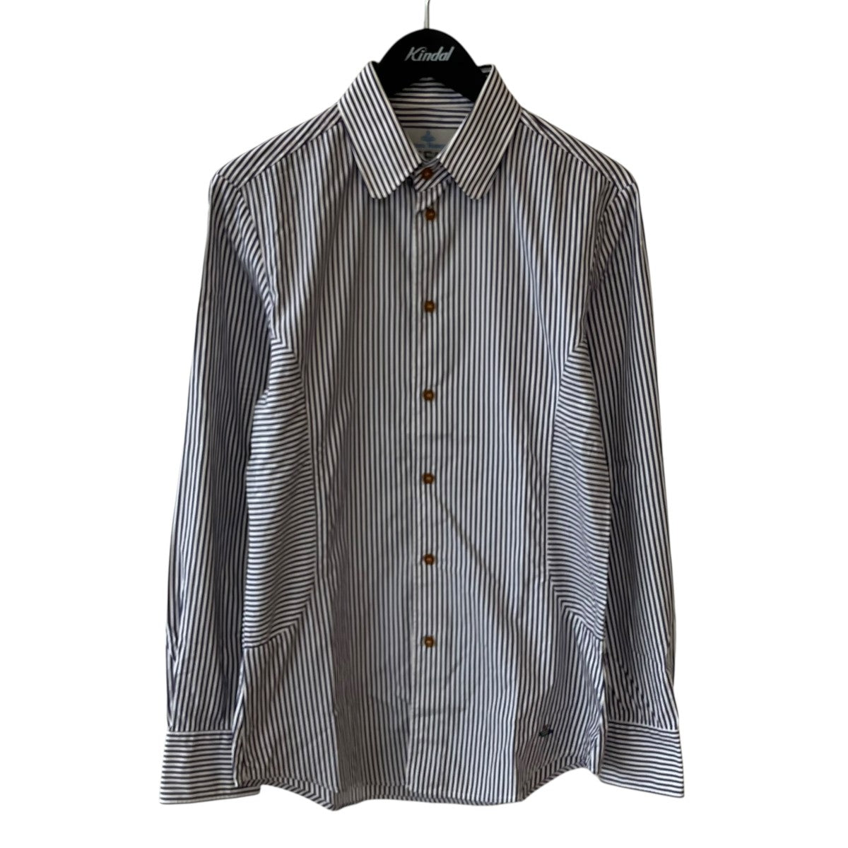 Vivienne Westwood man ストライプ長袖シャツ4447-2027 古着・中古-1枚目のアイテム画像