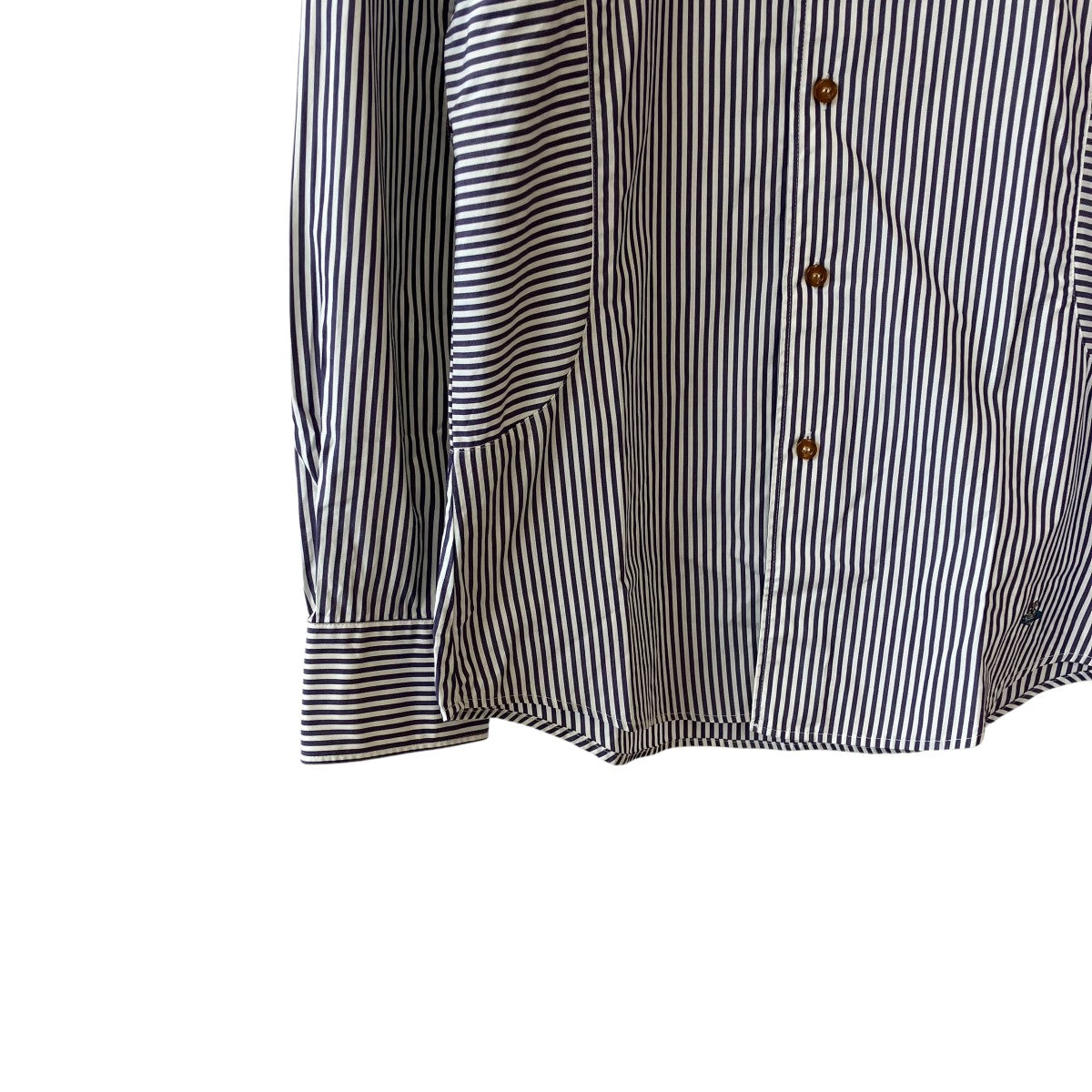 Vivienne Westwood man ストライプ長袖シャツ4447-2027 古着・中古-4枚目のアイテム画像