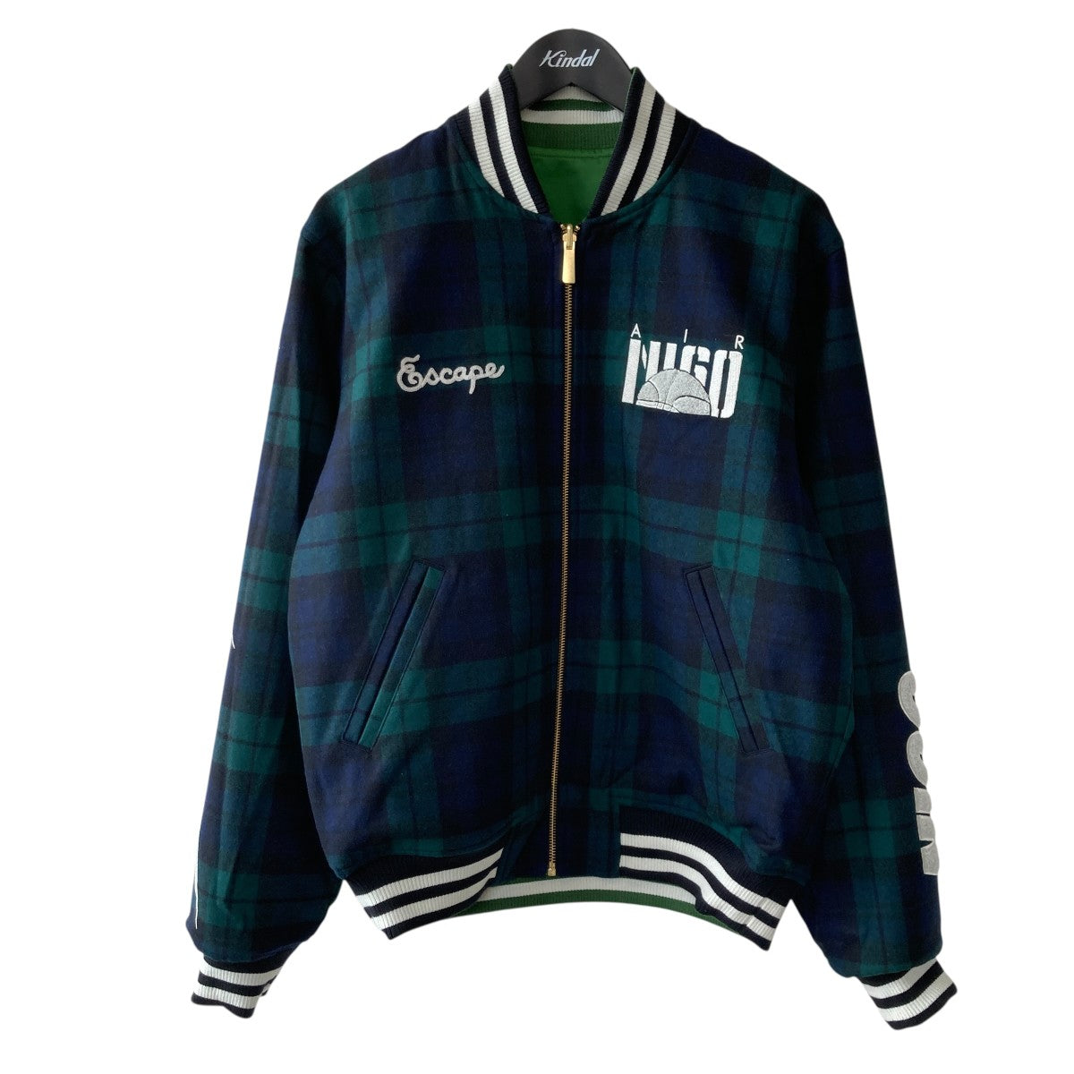 NIKE×NIGO×PENDLETON リバーシブル ジップブルゾンhq7525-335 古着・中古-1枚目のアイテム画像