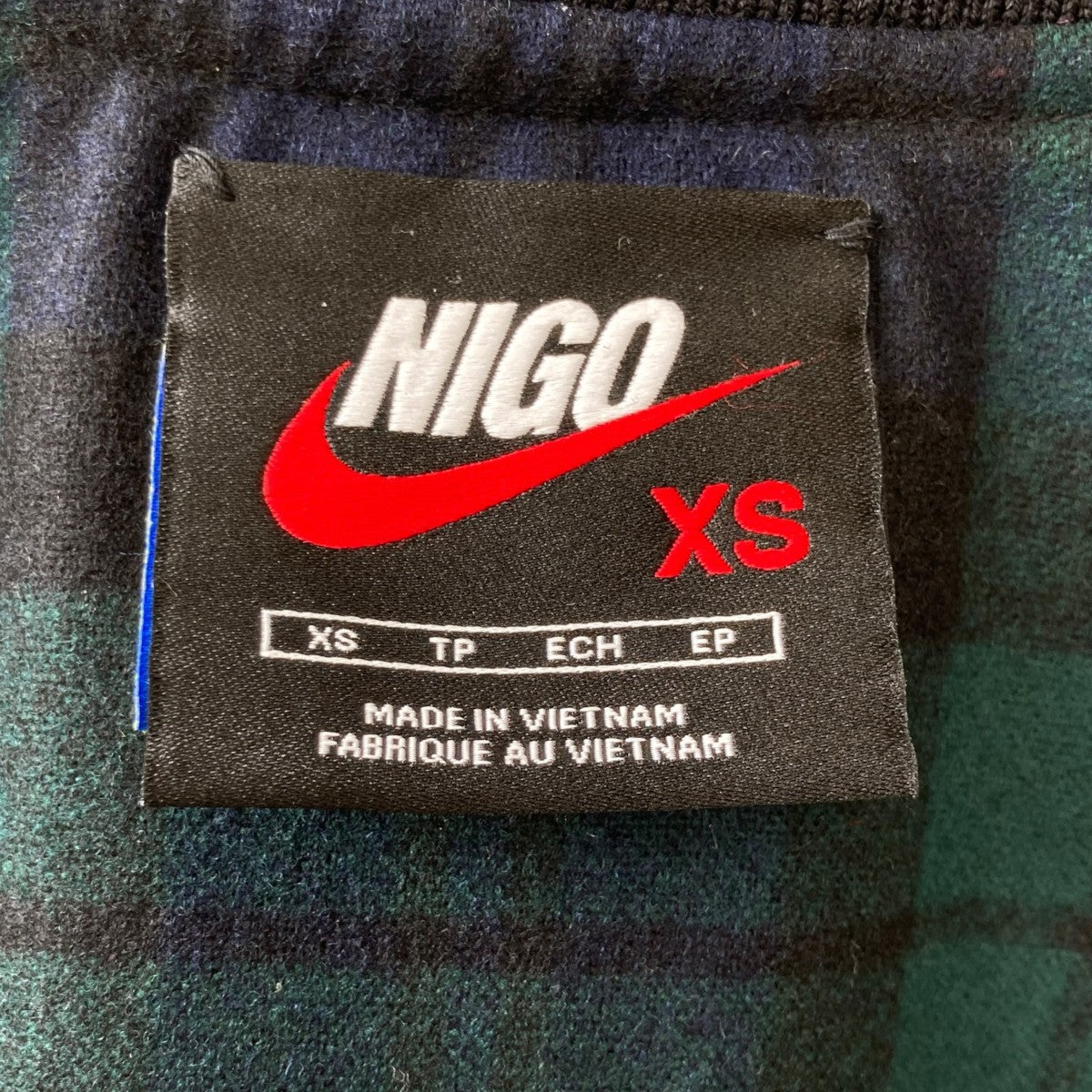 NIKE×NIGO×PENDLETON リバーシブル ジップブルゾンhq7525-335 古着・中古-6枚目のアイテム画像