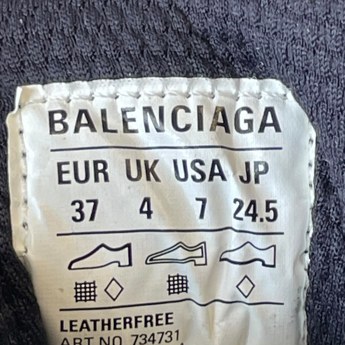 BALENCIAGA 3XLスニーカー734731 古着・中古-6枚目のアイテム画像