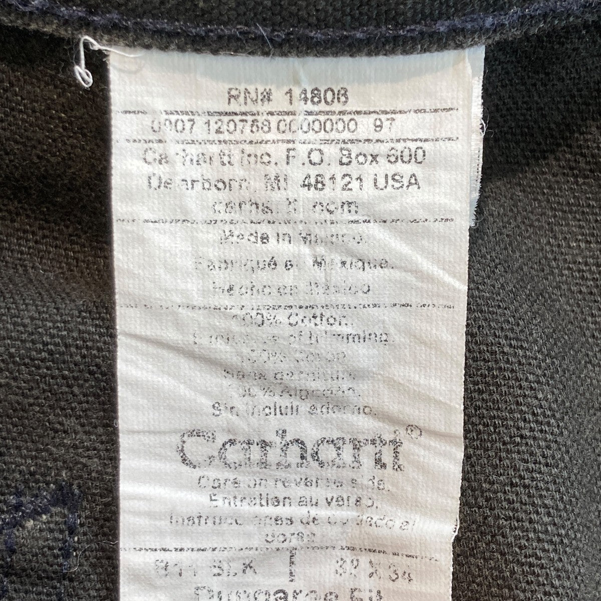 CarHartt ペインターパンツ 古着・中古-5枚目のアイテム画像