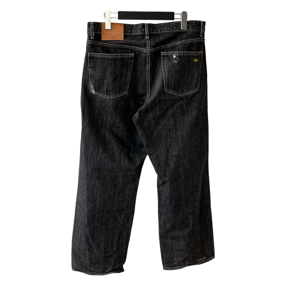 SIMPLY COMPLICATED BF JEANS ATELIER BLACKデニムパンツ25SS3015 古着・中古-2枚目のアイテム画像