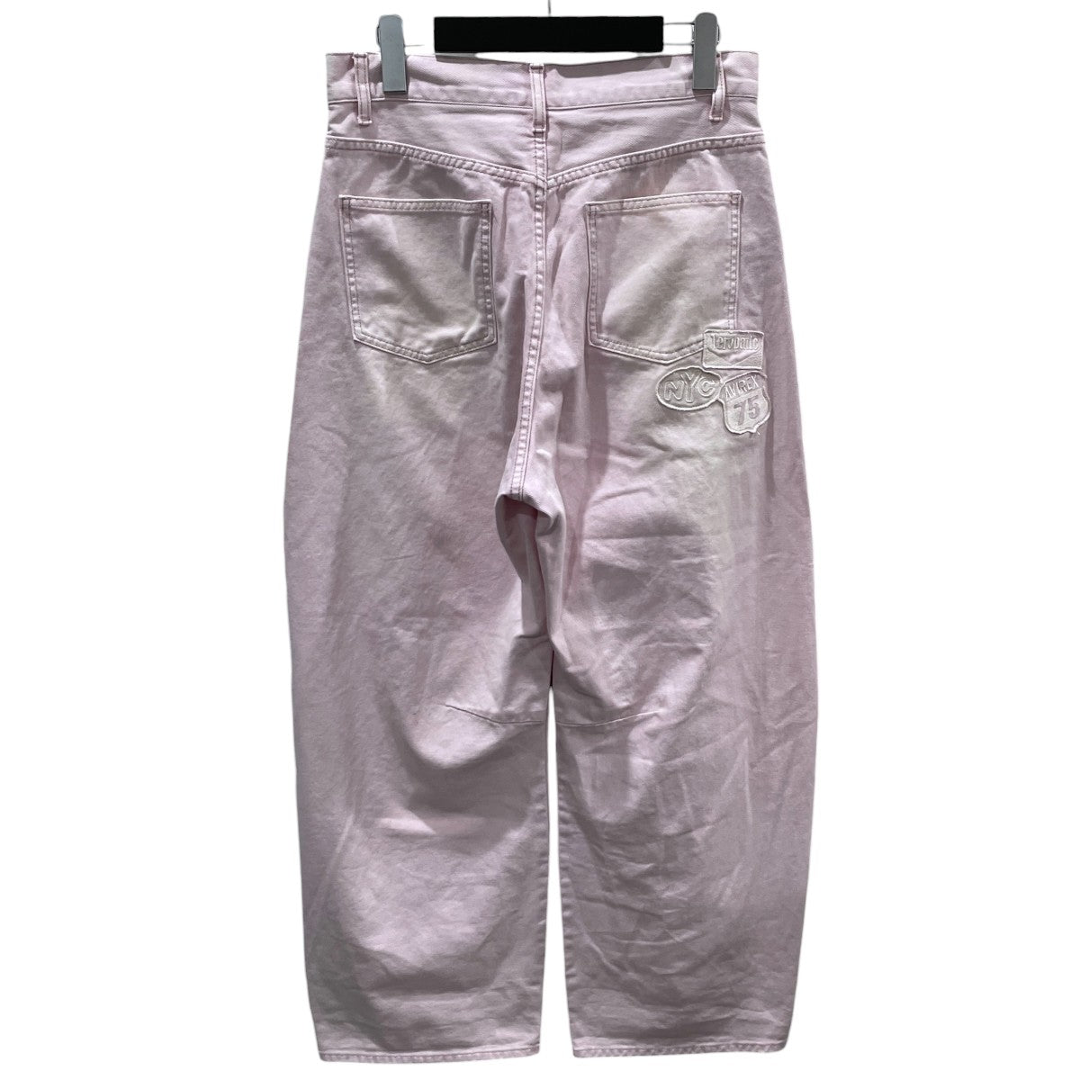26SS ワッペン バレルレッグ デニムパンツ WAPPEN BARREL LEG DENIM PANTS 783-611601