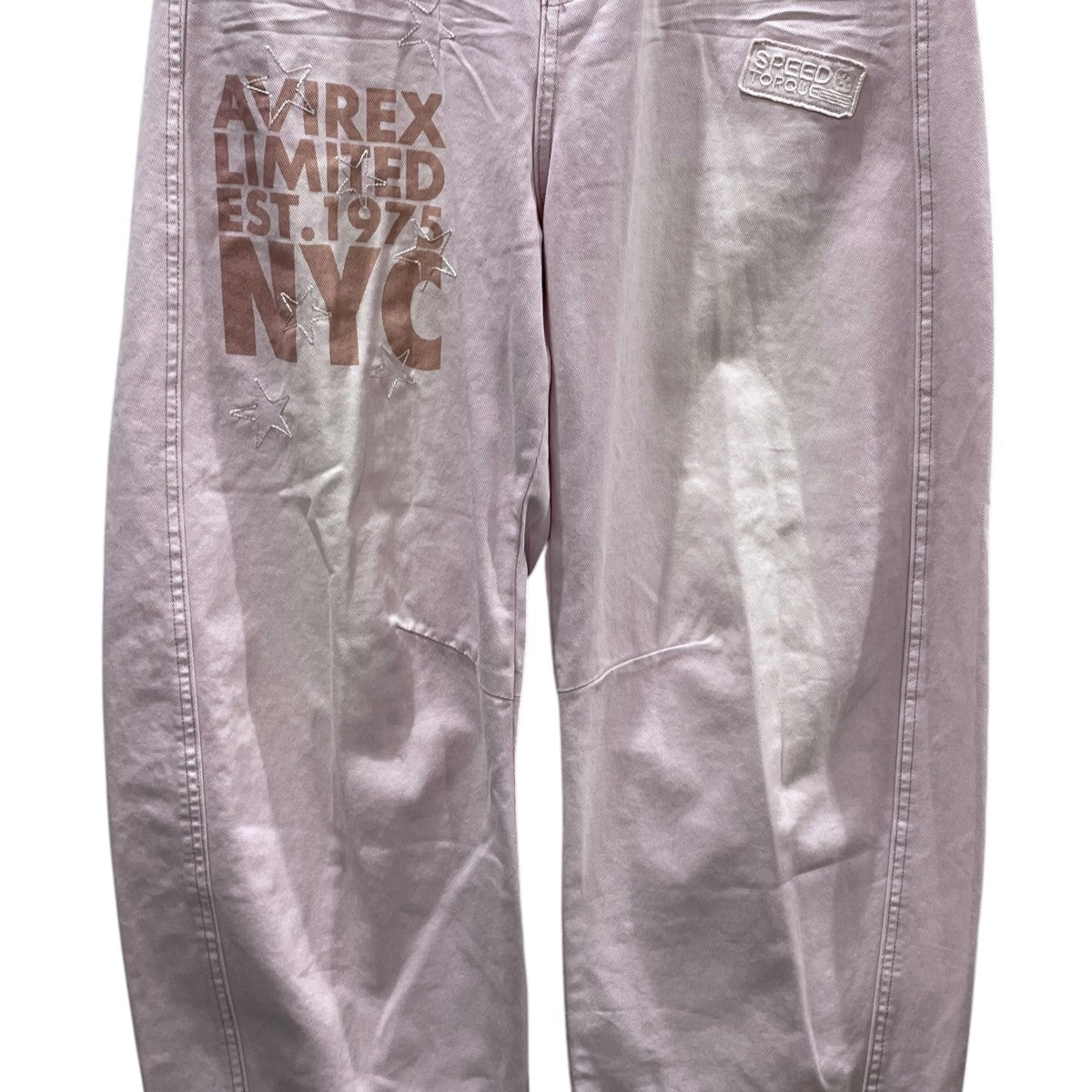 26SS ワッペン バレルレッグ デニムパンツ WAPPEN BARREL LEG DENIM PANTS 783-611601