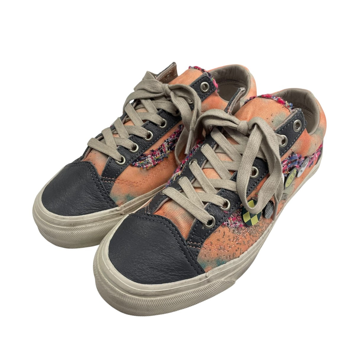 VANS Old Skool 36 Souvenir Blackスニーカー 古着・中古-1枚目のアイテム画像