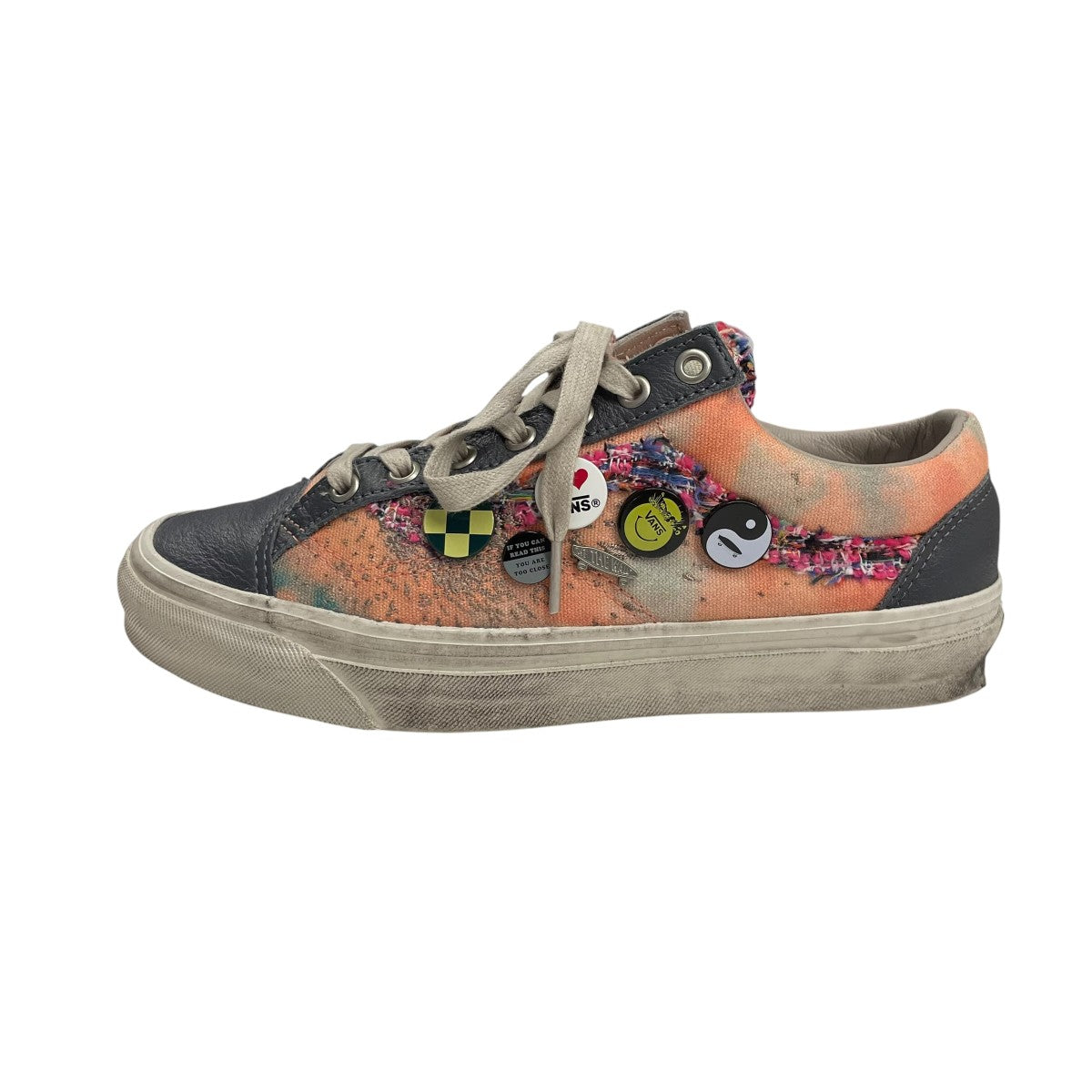 VANS Old Skool 36 Souvenir Blackスニーカー 古着・中古-2枚目のアイテム画像