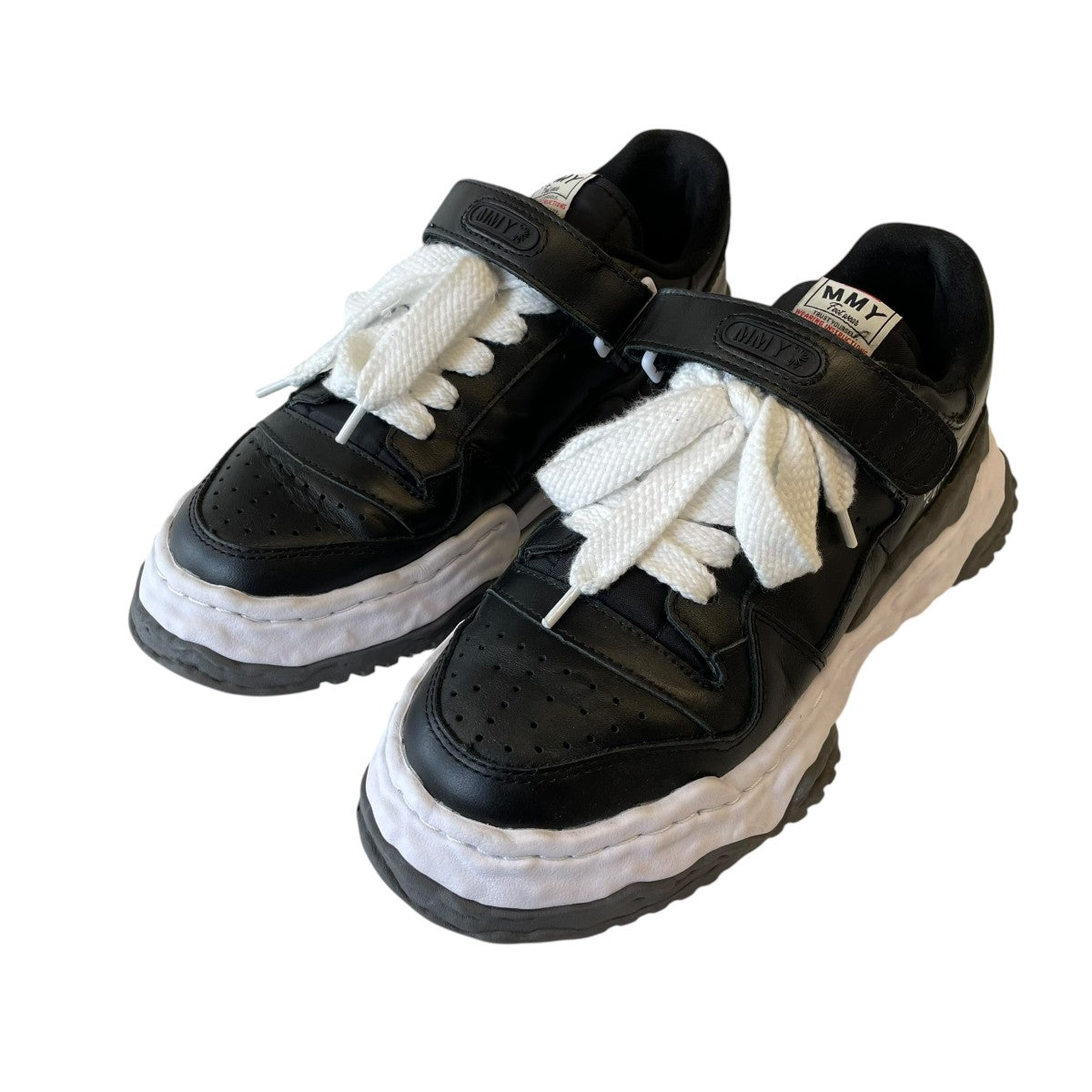 Maison MIHARA YASUHIRO KEITH ORIGINAL SOLE LEATHERLOW-TOPスニーカーA15FW738 古着・中古-1枚目のアイテム画像