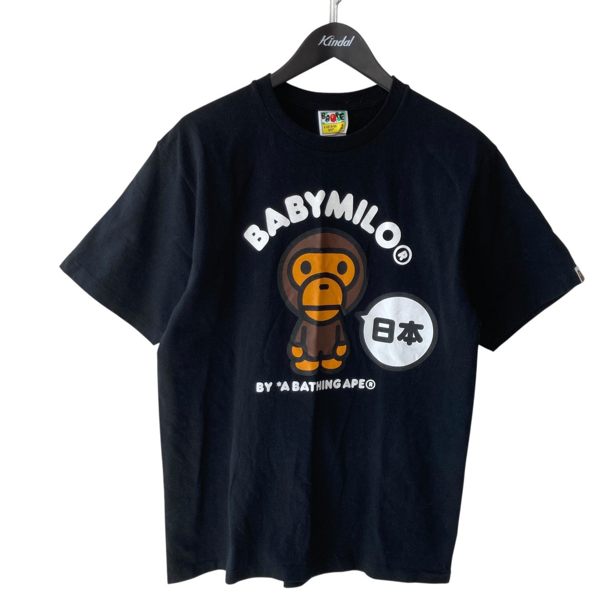 A BATHING APE BABY MILO半袖Tシャツ002TEL221006F 古着・中古-1枚目のアイテム画像