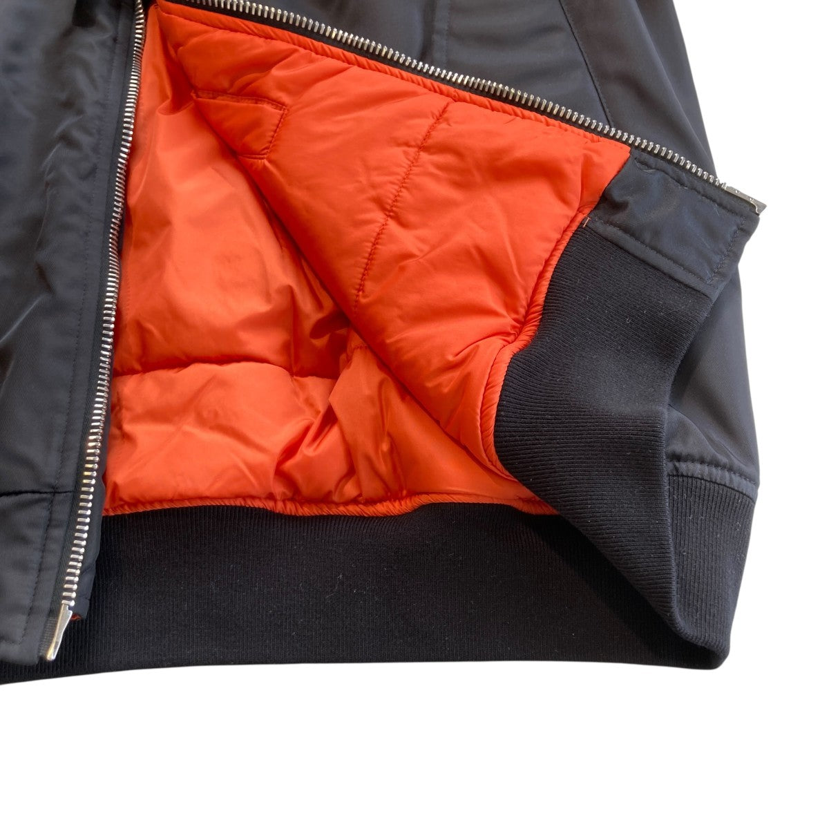 RAF SIMONS Classic bomber Detached printMA-1ジャケット222-M619 古着・中古-5枚目のアイテム画像