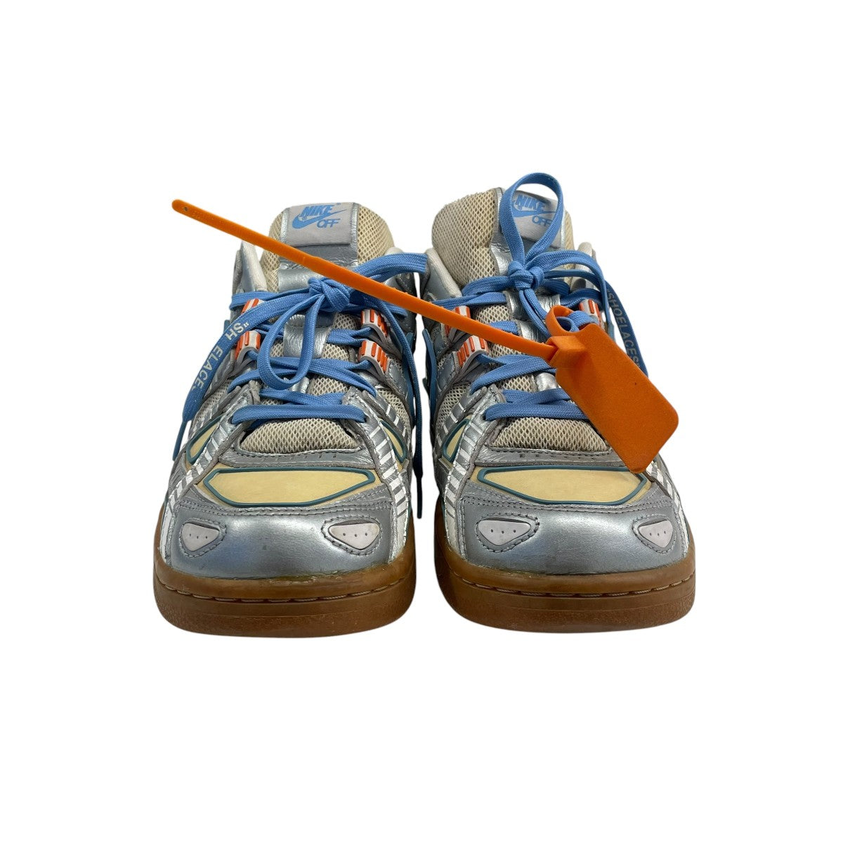 NIKE×OFFWHITE AIR RUBBER DUNKスニーカーCU6015-100 古着・中古-2枚目のアイテム画像