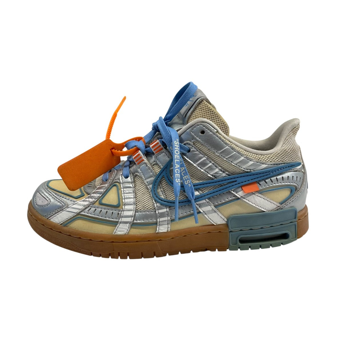 NIKE×OFFWHITE AIR RUBBER DUNKスニーカーCU6015-100 古着・中古-3枚目のアイテム画像