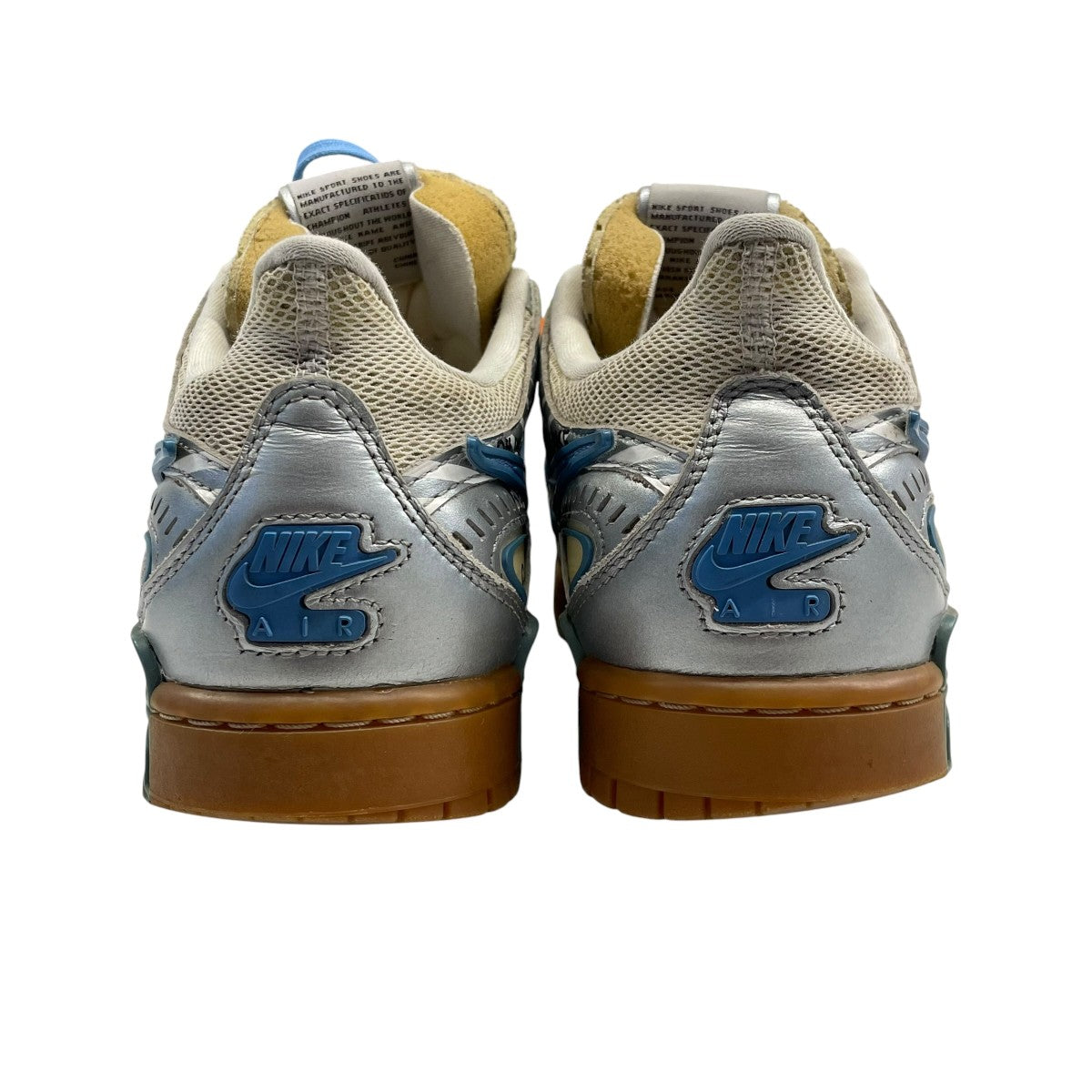 NIKE×OFFWHITE AIR RUBBER DUNKスニーカーCU6015-100 古着・中古-4枚目のアイテム画像