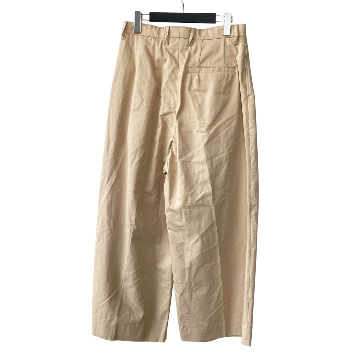 MASU 26SS6 TUCK TROUSERS(PEANUT)タックパンツM26U6PL007 古着・中古-2枚目のアイテム画像