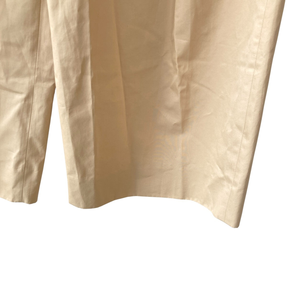 MASU 26SS6 TUCK TROUSERS(PEANUT)タックパンツM26U6PL007 古着・中古-4枚目のアイテム画像