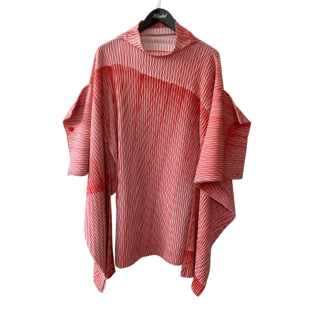 HOMME PLISSE ISSEY MIYAKE RB ALL OVER PLEATSプリーツ長袖カットソーHP43JK951 古着・中古-1枚目のアイテム画像